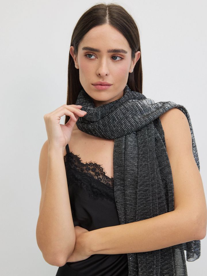 שאל לורקס בצבע לורקס שחור/כסף